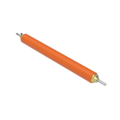 Rolo - tubular liso em aço cheio de óleo