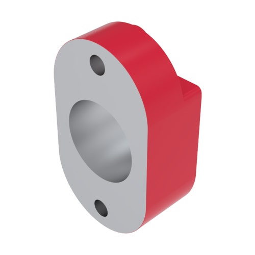 Weight - counter v-cut