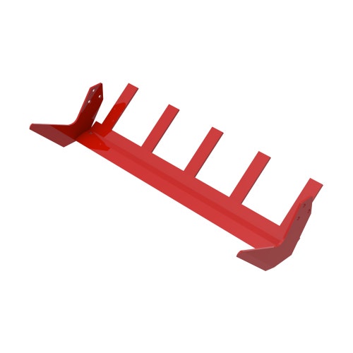 Cuchilla para césped - 24 x 1/4 x 2 1/2 resistente con 5 dedos