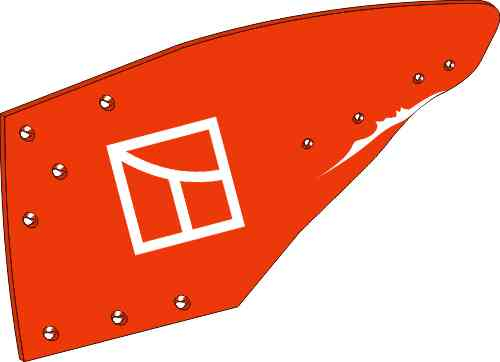 Rister - links passend voor Niemeyer 024111