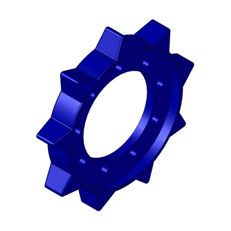 Sprocket - drive rubber conv