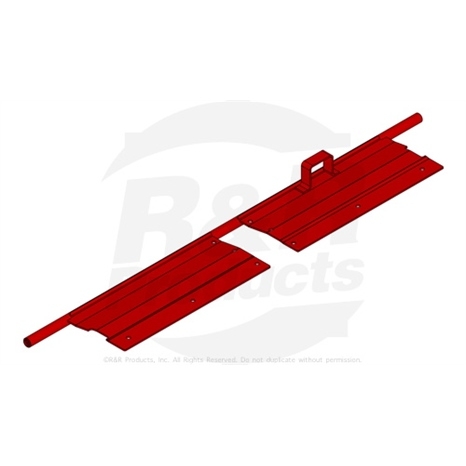 Rear grass shield
