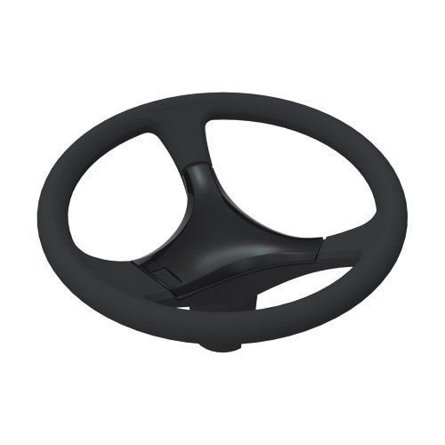 Steering wheel assy - 14 in incl cap
