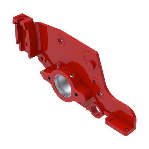 Lh side plate assy