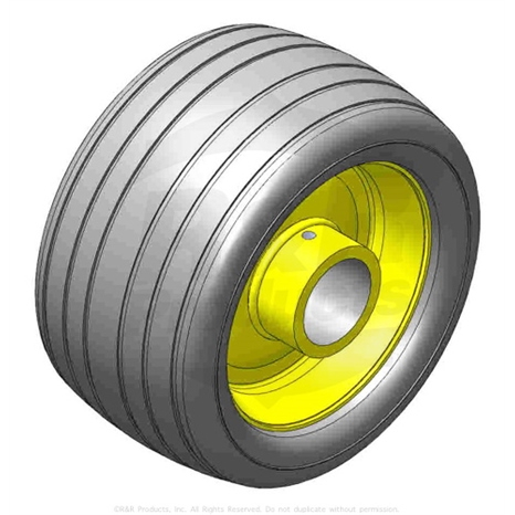 Tire w/wheel assy