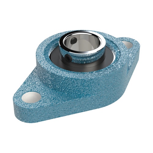 Bearing - flanged v-cut sft