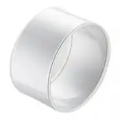 Verloop IPS naar PIP - uitwendig lijm x inwendig lijm - PVC drukfitting dunwandig