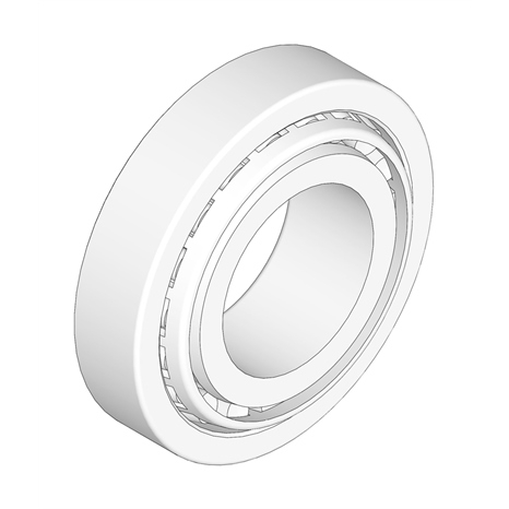 Tapered bearing set - cup and cone