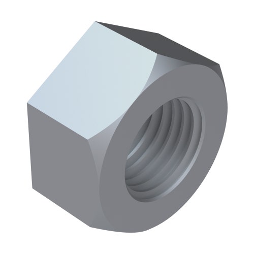 Nut - 7/16-20 zinc