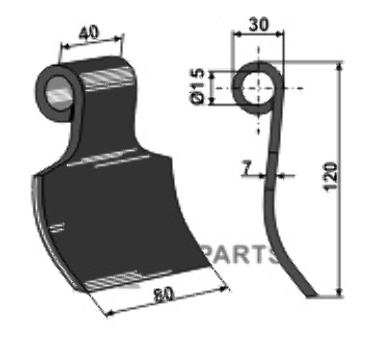 RDM Parts Flail