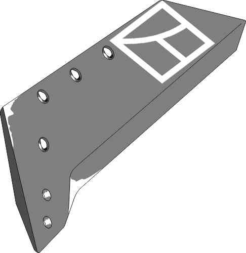 Vendbar spidsplov - 16? - venstre montering passer til Kuhn 622331 - H0401870