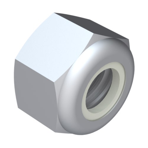 Locknut - 5/16-18 esna zinc