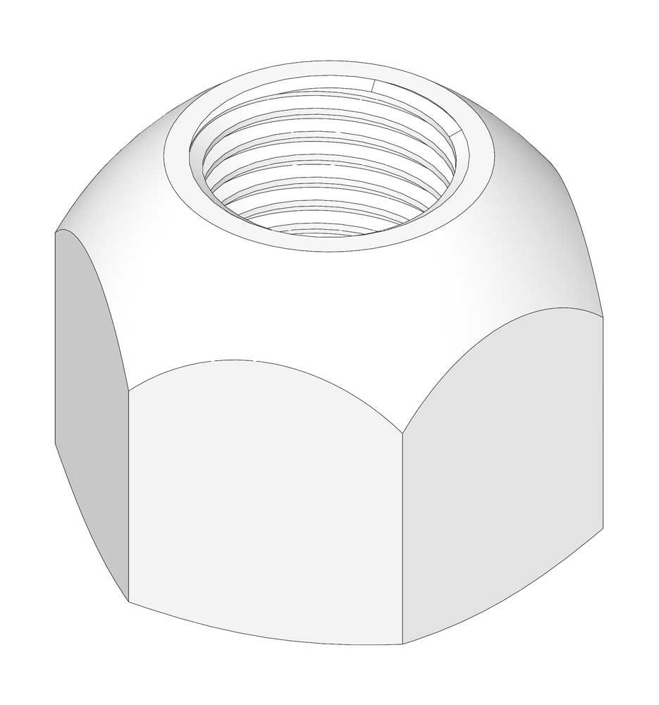 Nut - m12-1.5 wheel