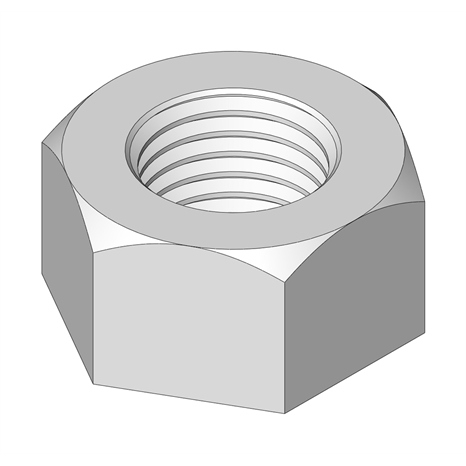 Nut - 7/16-20 hex