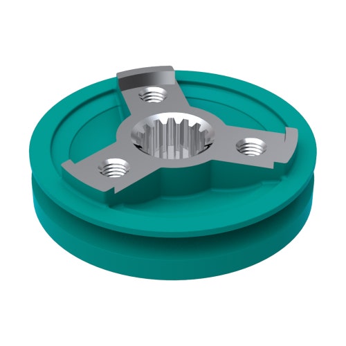 Kubota fan drive pulley