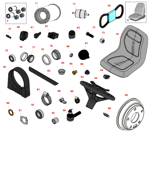 Toro Workman 2110 traction unit - model 07277 Toro Workman 2110 traction unit - model 07277