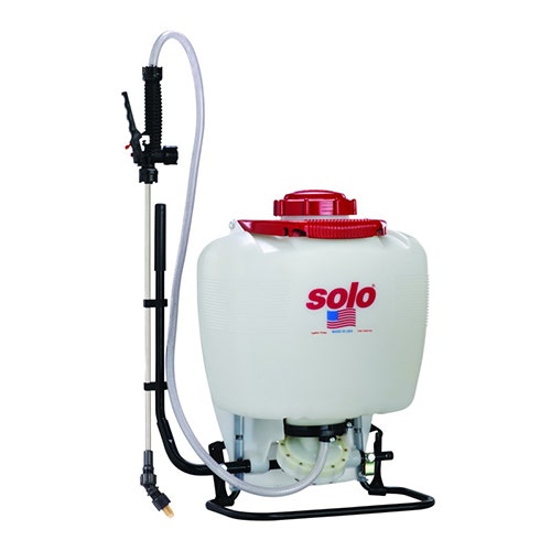 Pulverizador de mochila com bomba de diafragma Solo professional - 4 gal.