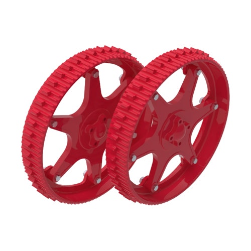 Kit - 14 steel wheel (2 ea)