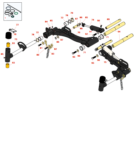 Toro Reelmaster 3575-d traction unit