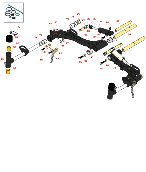 Toro Reelmaster 3575-D Traction Unit