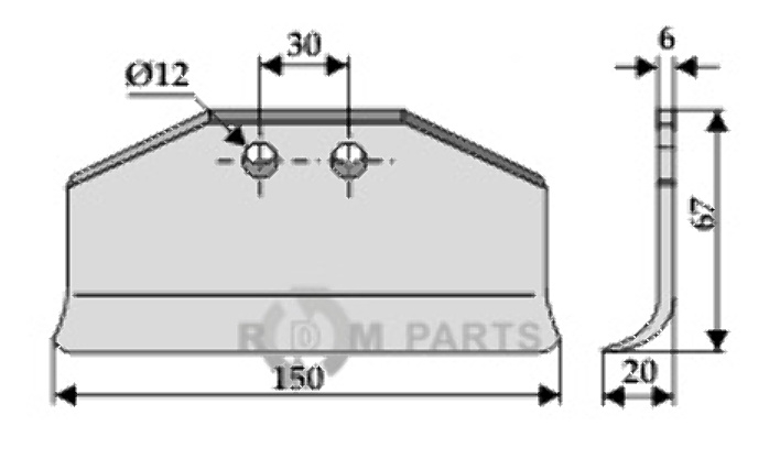 RDM Parts Change blade