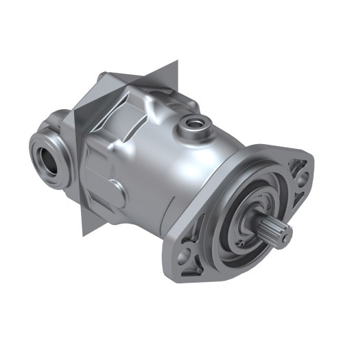 Piston motor assy - front