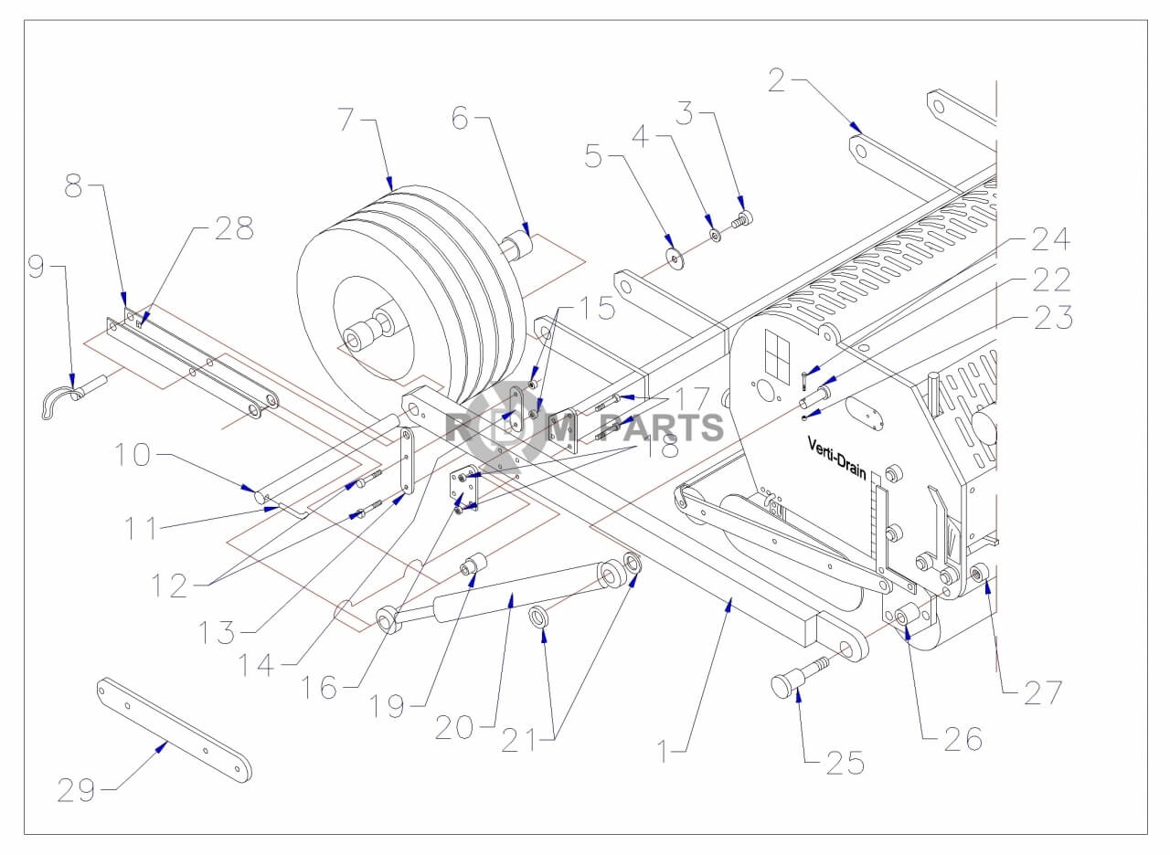 Replacement parts for VD7526 Wielstel