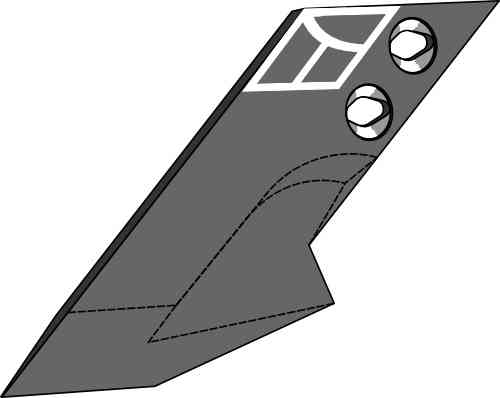 Schar-Vorderteil 15mm - links geeignet für Eberhardt 300335