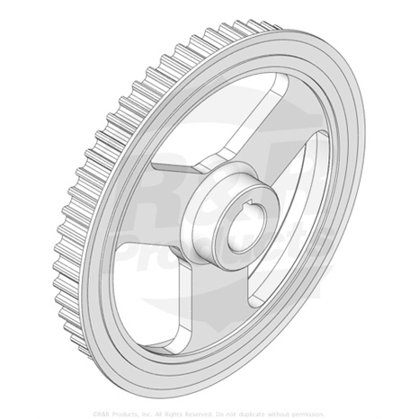 Pulley - 56 tooth