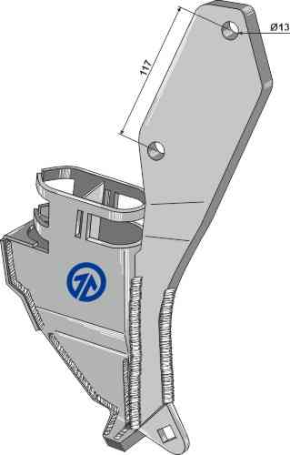 Holder - right model