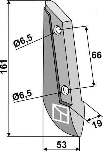 Metal seed share fitting for Saxonia 3200-25-003
