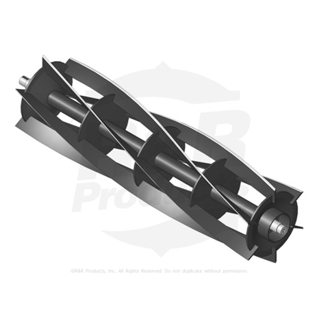 Reel - 6 blade fitting for rh Jacobsen 502874