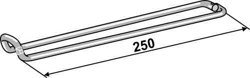 Beugel 250mm Beugel 250mm