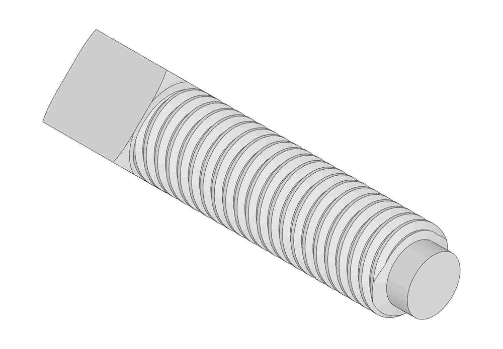 Screw - set 10mm x 1.5 x 35mm sh