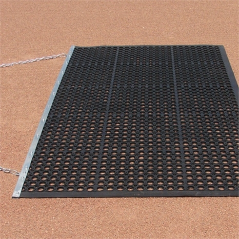 Discontinued - eraser mat drag - 6.5' x 4' w/tow chain