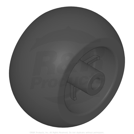 Wheel - 5 in x 2 3/4 Wheel - 5 in x 2 3/4