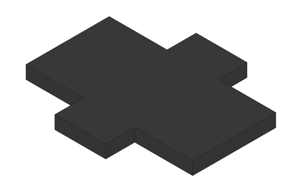 Plate-rubber