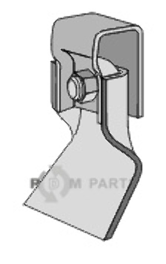 RDM Parts Klepel met houder en bout passend voor JF 3129-449X