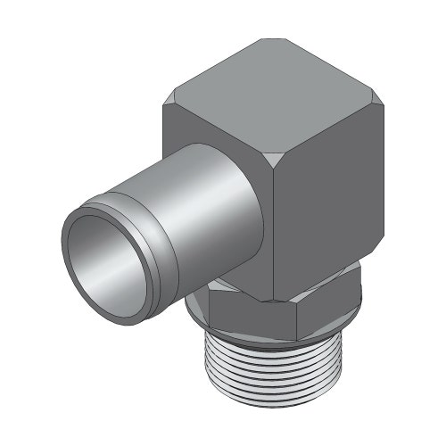 Hydraulic fitting - 90 deg