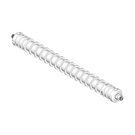 Roller - grooved repairable steel