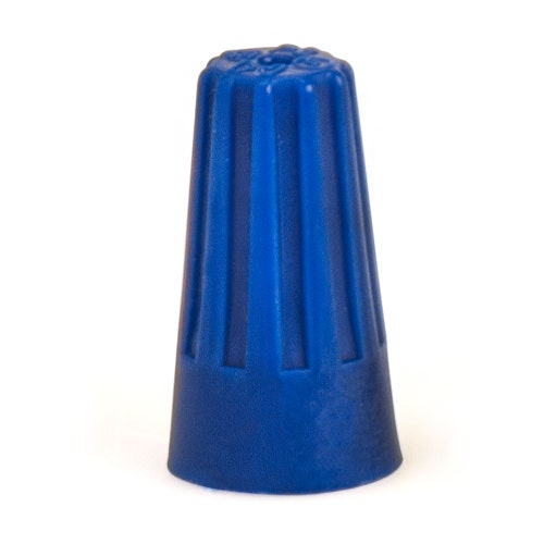 Conector de fio 3m - azul pacote/100