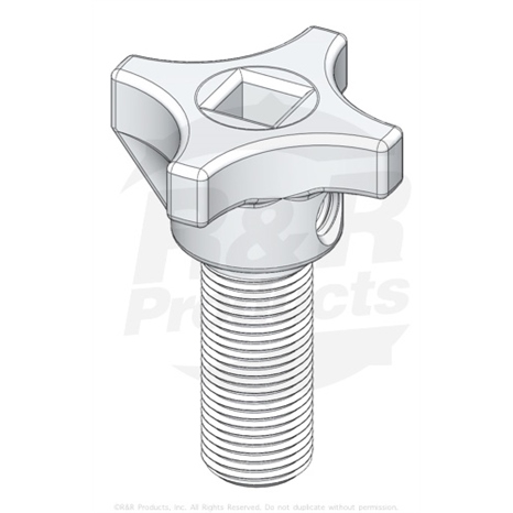 Knob, bedknife adj.