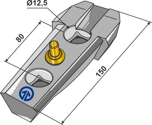 Halter komplett - Serie 410