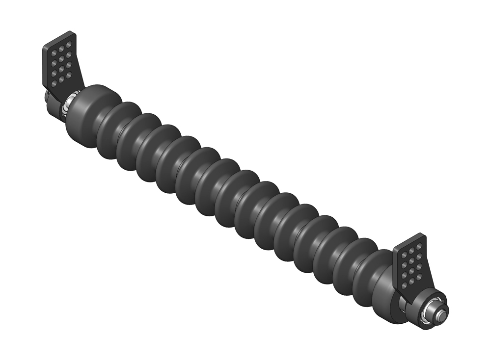 Minuteman front grooved roller system