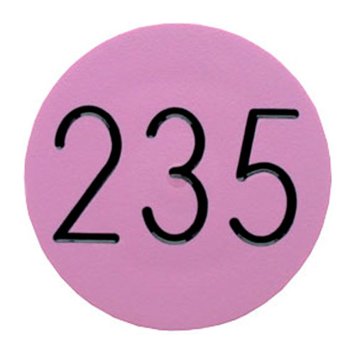 Sprinkler cap yardage marker - 1 number