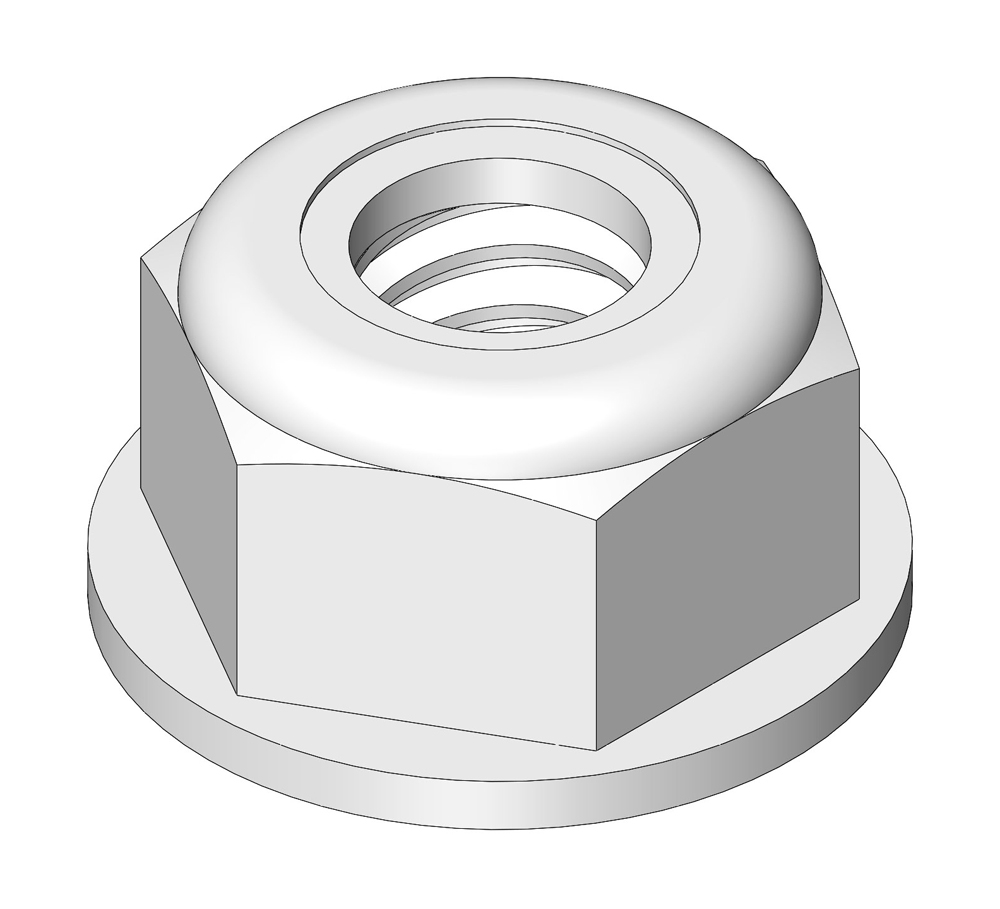Nut - 1/4-20 fl locknut Nut - 1/4-20 fl locknut