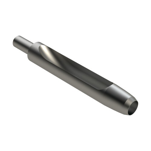 Legering bearbejdet side-udkast prikketand - .375mt x 4.500l x .535od