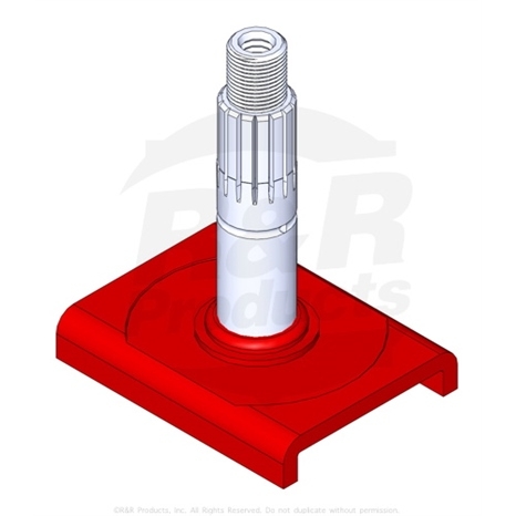 Spindle - splined - 4 5/8 in