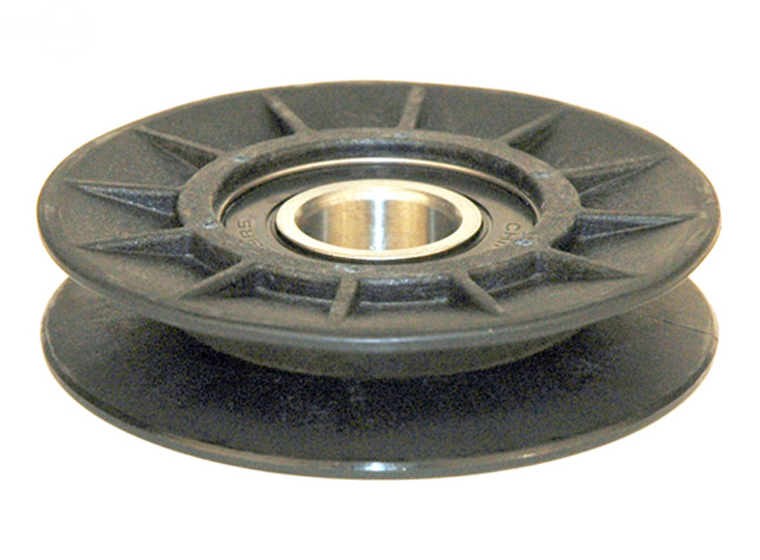 pulley idler v 3/8"x 2" vip2000-2.112 composite