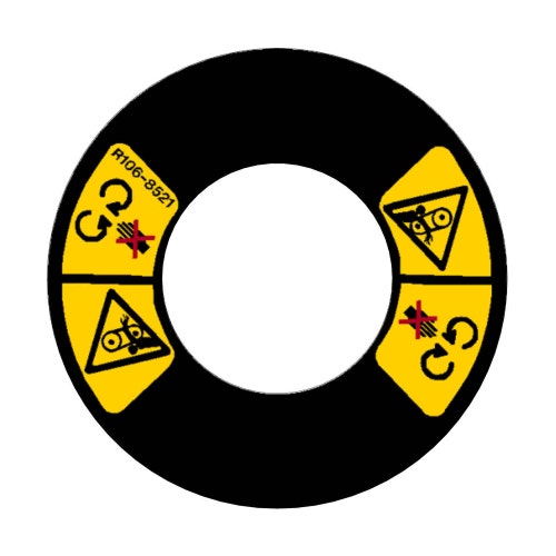 Decal-warning